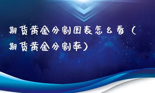 期货黄金分割图表怎么看（期货黄金分割率）_https://qh.lansai.wang_期货喊单_第1张