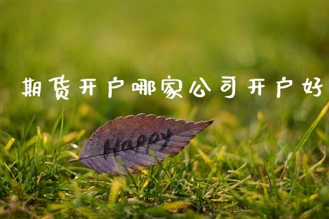 期货开户哪家公司开户好_https://qh.lansai.wang_股票新闻_第1张