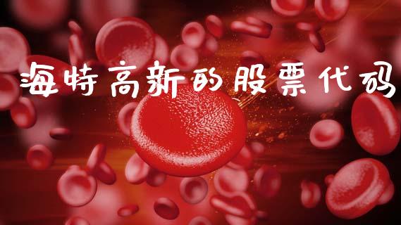海特高新的股票代码_https://qh.lansai.wang_期货喊单_第1张