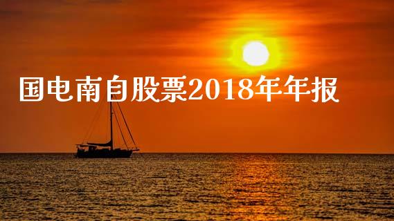 国电南自股票2018年年报_https://qh.lansai.wang_新股数据_第1张