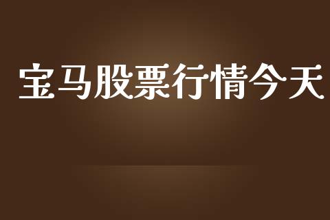 宝马股票行情今天_https://qh.lansai.wang_新股数据_第1张
