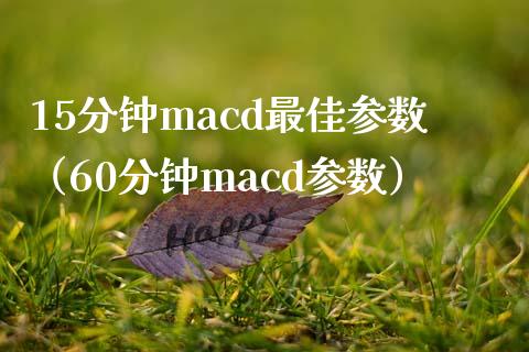 15分钟macd最佳参数（60分钟macd参数）_https://qh.lansai.wang_股票技术分析_第1张