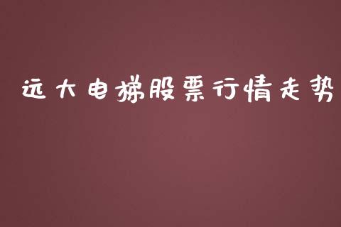 远大电梯股票行情走势_https://qh.lansai.wang_新股数据_第1张