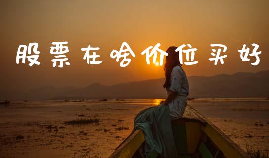 股票在啥价位买好_https://qh.lansai.wang_新股数据_第1张