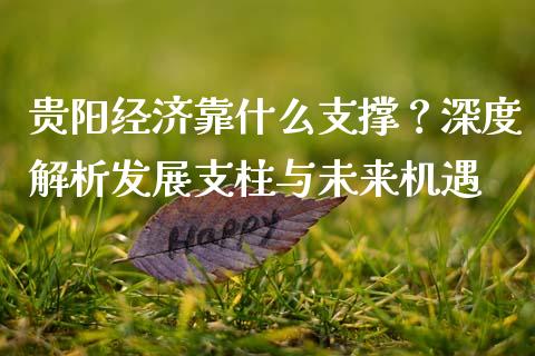 贵阳经济靠什么支撑？深度解析发展支柱与未来机遇_https://qh.lansai.wang_期货喊单_第1张