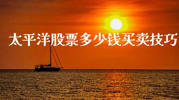 太平洋股票多少钱买卖技巧_https://qh.lansai.wang_期货喊单_第1张