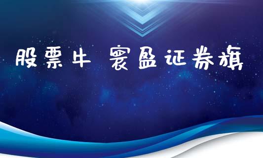 股票牛 寰盈证券旗_https://qh.lansai.wang_新股数据_第1张