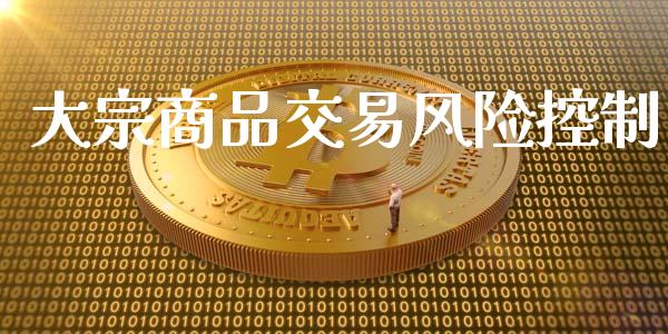 大宗商品交易风险控制_https://qh.lansai.wang_期货怎么玩_第1张