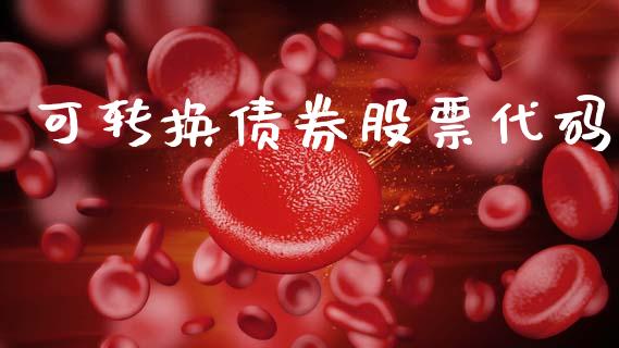 可转换债券股票代码_https://qh.lansai.wang_期货喊单_第1张