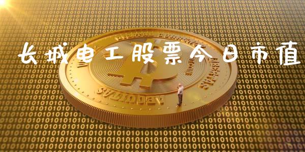 长城电工股票今日市值_https://qh.lansai.wang_新股数据_第1张
