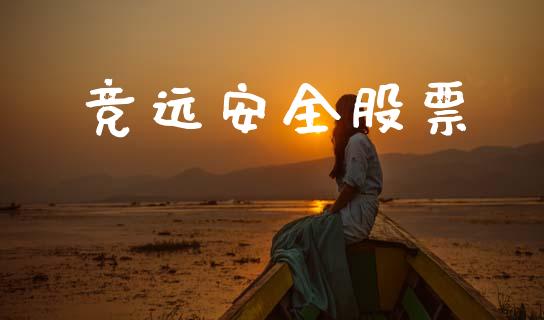 竞远安全股票_https://qh.lansai.wang_期货理财_第1张