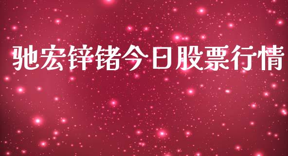 驰宏锌锗今日股票行情_https://qh.lansai.wang_期货理财_第1张