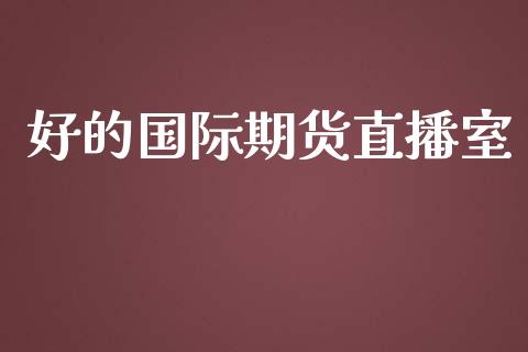 好的国际期货直播室_https://qh.lansai.wang_期货喊单_第1张