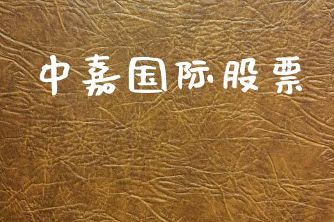 中嘉国际股票_https://qh.lansai.wang_期货喊单_第1张